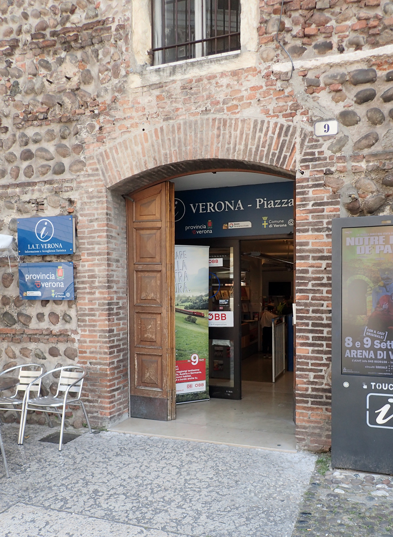 Turistinformationen i Verona
