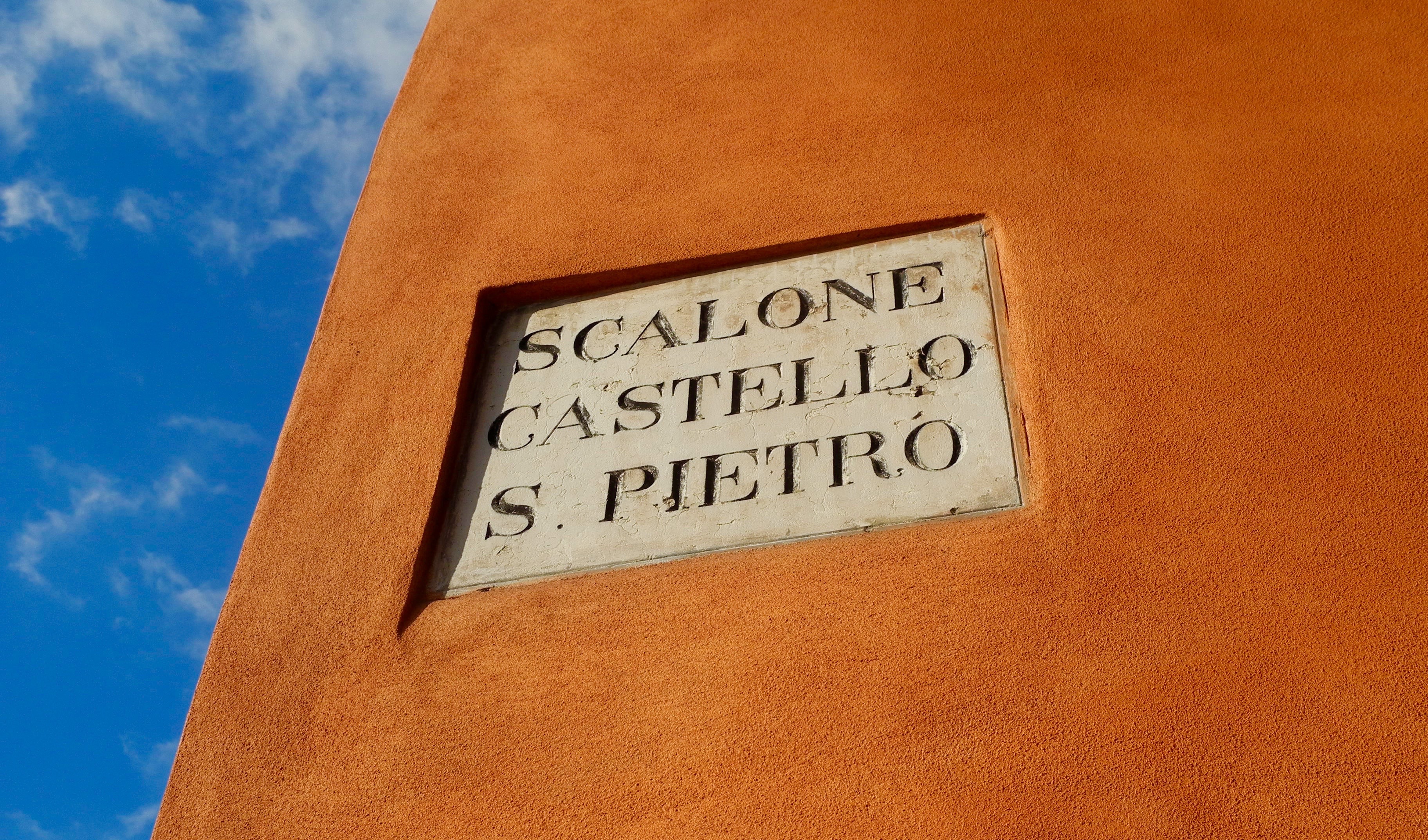 Trappa till Castel san Pietro